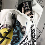 Gothic Cartoon Hip Hop Hoodie