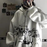 Gothic Cartoon Hip Hop Hoodie