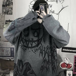 Gothic Cartoon Hip Hop Hoodie