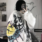 Gothic Cartoon Hip Hop Hoodie