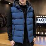 Sleeveless Hooded Vest Jacket