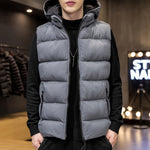 Sleeveless Hooded Vest Jacket