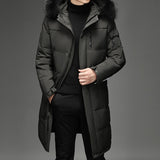 Hooded Down Long Coat