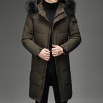 Hooded Down Long Coat