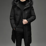 Hooded Down Long Coat