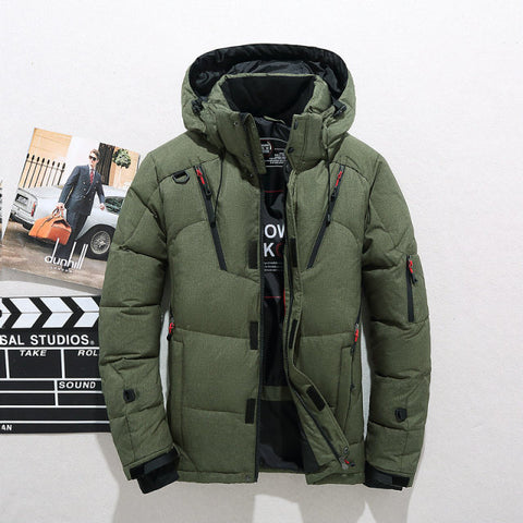 Hooded Puffer Parka Jacket