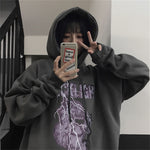 Gothic Cartoon Hip Hop Hoodie