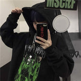 Gothic Cartoon Hip Hop Hoodie