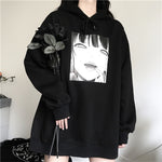 Gothic Cartoon Hip Hop Hoodie