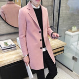 Punk Style Blends Trench Coat