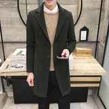 Punk Style Blends Trench Coat