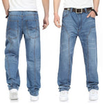 Loose Big Pockets Denim Jean