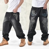 Loose Big Pockets Denim Jean